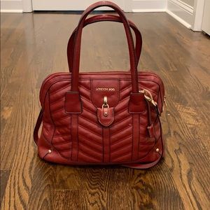 London Fog Red Leather Purse
